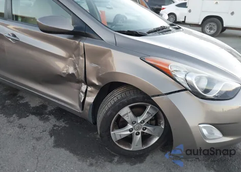 2013 Hyundai Elantra Gls/Limited из США, поврежденный, VIN 5NPDH4AE0DH205631